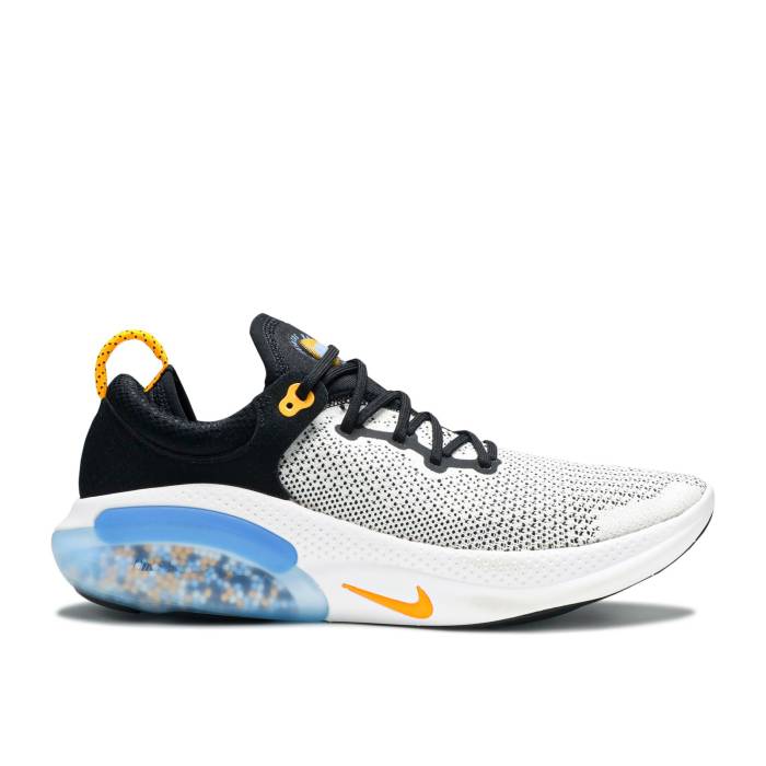 ナイキ Nike 【 Joyride Run Flyknit \u0027Laser Orange\u0027 Men Black/Laser Orange/White/University Blue 】 幽客 飛球編み物 メンズ 黒いこと 黒いこと Laser レーザ orange 橙・オレンジ色 白いこと 白いこと 青み 青色