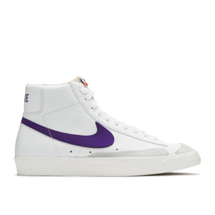 ナイキ Nike 【 Blazer Mid 77 Vintage \u0027Voltage Purple\u0027 Men White/Voltage Purple/Sail 】 ブレイザー ミッド vintage ビンテージ・ヴィンテージ メンズ 白いこと 白いこと Purple 紫・パープル