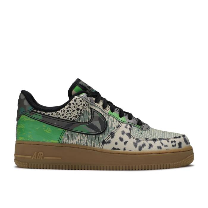 ナイキ Nike 【 Air Force 1 Low Qs \u0027Chicago\u0027 Men Black/Black/Green Spark 】 メンズ 黒いこと 黒いこと green 緑・緑であること