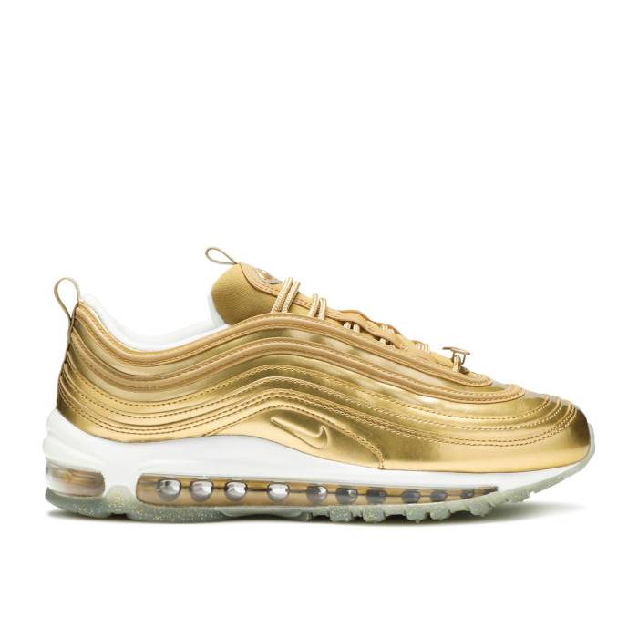 ナイキ Nike 【 Wmns Air Max 97 Lx \u0027Metallic Gold\u0027 Women Metallic Gold/White/Metallic Gold 】 マックス レディース ゴールド 白いこと 白いこと