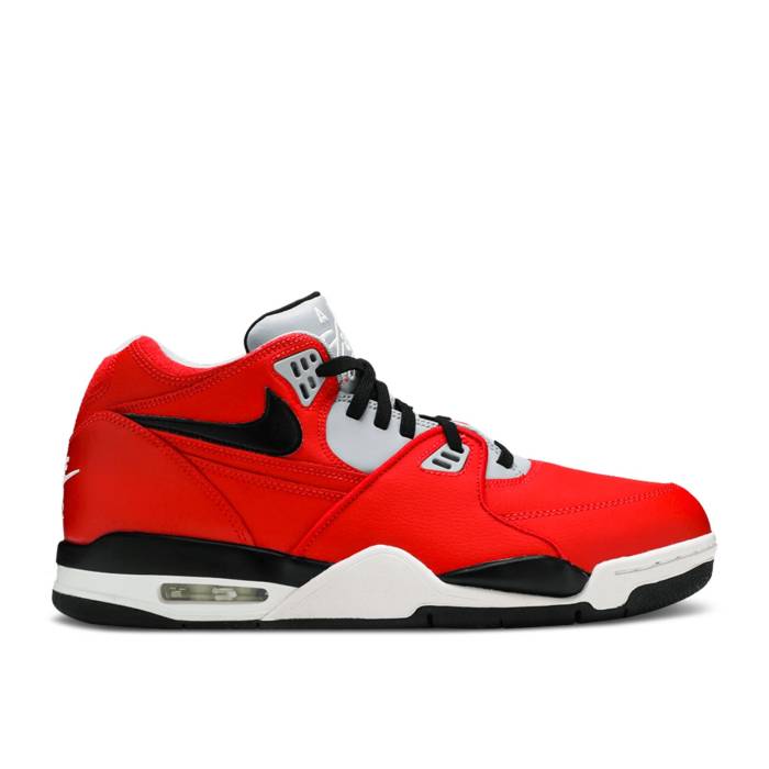 ナイキ Nike 【 Air Flight 89 \u0027Red Cement\u0027 Men University Red/Black/Wolf Grey/White 】 Flight 飛翔 メンズ Red 赤・赤いこと 黒いこと 黒いこと 薄墨色 薄墨色 白いこと 白いこと