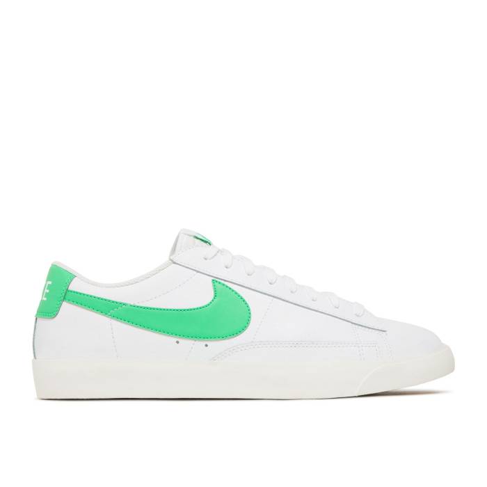 ナイキ Nike 【 Blazer Low \u0027Green Spark\u0027 Men White/Green Spark/Sail 】 ブレイザー メンズ 白いこと 白いこと green 緑・緑であること
