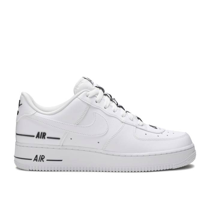 ナイキ Nike 【 Air Force 1 \u002707 Lv8 \u0027Added Air\u0027 Men White/White/Black 】 メンズ 白いこと 白いこと 黒いこと 黒いこと