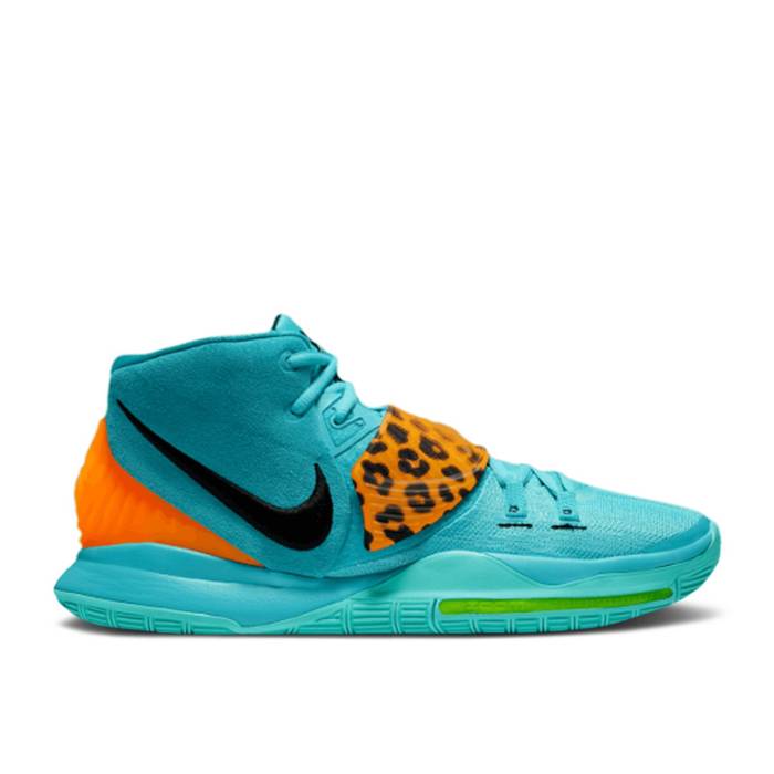ナイキ Nike 【 Kyrie 6 Ep Animal Print - Oracle Aqua Men Oracle Aqua/Black/Opti Yellow 】 Kyrie カイリー メンズ アクア 黒色 ブラック yellow 黄色・イエロー