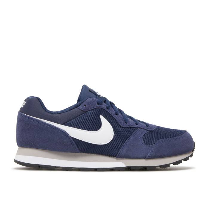 ナイキ Nike 【 Md Runner 2 'Midnight Navy' Men Midnight Navy/Wolf Grey/White 】 メンズ 紺色 ネイビー 灰色 グレー 白色 ホワイト｜スニケス