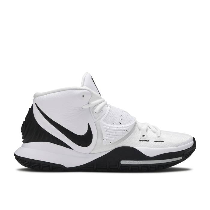 ナイキ Nike 【 Kyrie 6 \u0027Oreo\u0027 Men White/Black/Pure Platinum 】 Kyrie カイリー メンズ 白いこと 白いこと 黒いこと 黒いこと 純一無雑 Platinum プラチナム