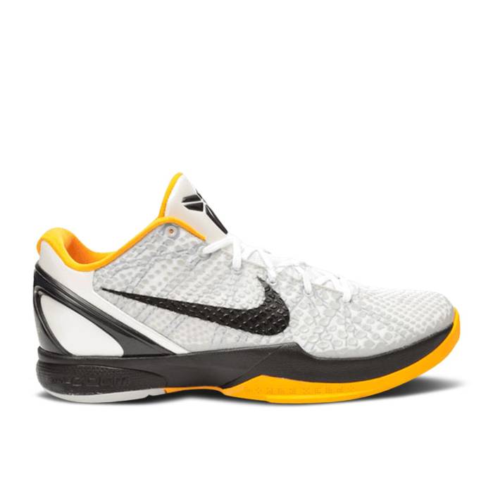 ナイキ Nike 【 Zoom Kobe 6 Xdr 'White Del Sol' 2011 Men White/Black/Del Sol/Neutral Grey 】 ズーム Kobe コービー メンズ 白色 ホワイト 黒色 ブラック 灰色 グレー｜スニケス
