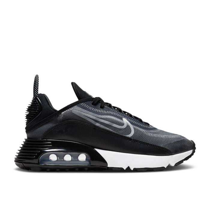 ナイキ Nike 【 Wmns Air Max 2090 \u0027Black\u0027 Women Black/White/Metallic Silver 】 マックス レディース 黒いこと 黒いこと 白いこと 白いこと Silver しろがね色・しろがね色