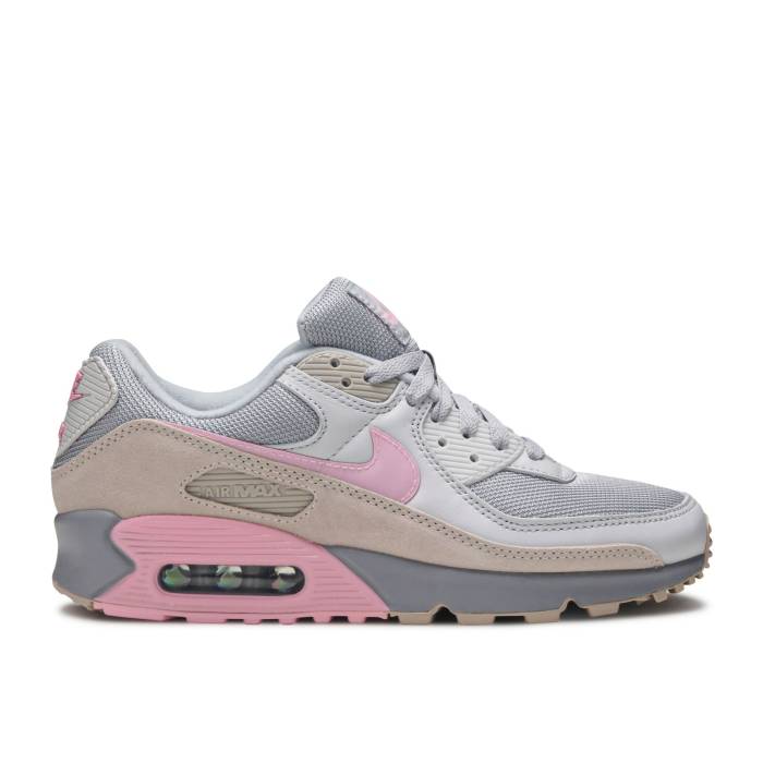 ナイキ Nike 【 Air Max 90 \u0027Pink String\u0027 Men Vast Grey/Pink/Wolf Grey/String 】 マックス メンズ 薄墨色 薄墨色 pink サクラ色