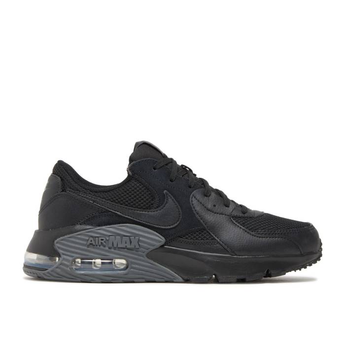 ナイキ Nike 【 Air Max Excee \u0027Black Dark Grey\u0027 Men Black/Dark Grey/Black 】 マックス メンズ 黒いこと 黒いこと 薄墨色 薄墨色 スニーカー-靴