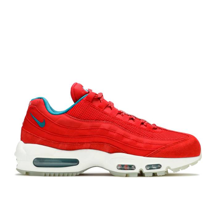 ナイキ Nike 【 Air Max 95 Utility Nrg \u0027Mt. Fuji\u0027 Men University Red/Bright Spruce 】 マックス メンズ Red 赤・赤いこと