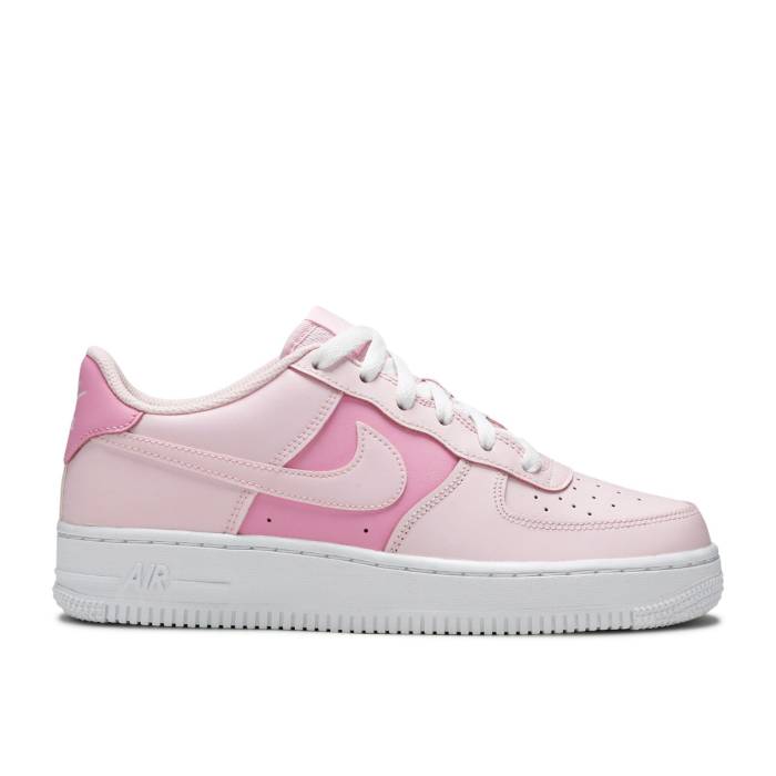ナイキ Nike 【 Air Force 1 ガウス \u0027Pink Foam\u0027 Youth Pink Foam/White/Pink Rise/Pink Foam 】 お坊っちゃん キッズ pink サクラ色 白いこと 白いこと ライズ