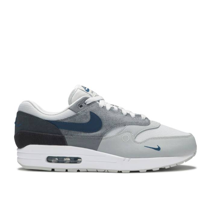 ナイキ Nike 【 Air Max 1 City Pack \u0027London\u0027 Men Smoke Grey/Valerian Blue/Dark Smoke Grey 】 マックス シティ メンズ 薄墨色 薄墨色 青味 青み