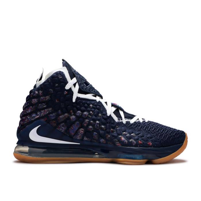 ナイキ Nike 【 Lebron 17 'Uconn' Men College Navy/White/Game Royal 】 Lebron レブロン メンズ カレッジ 紺色 ネイビー 白色 ホワイト Game ゲーム