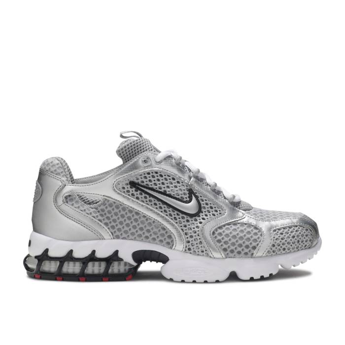 ナイキ Nike 【 Zoom Spiridon Caged 2 Metallic Silver Men Light Smoke Grey/Metallic Silver 】 ズーム メンズ 灰色 グレー Silver 銀色・シルバー