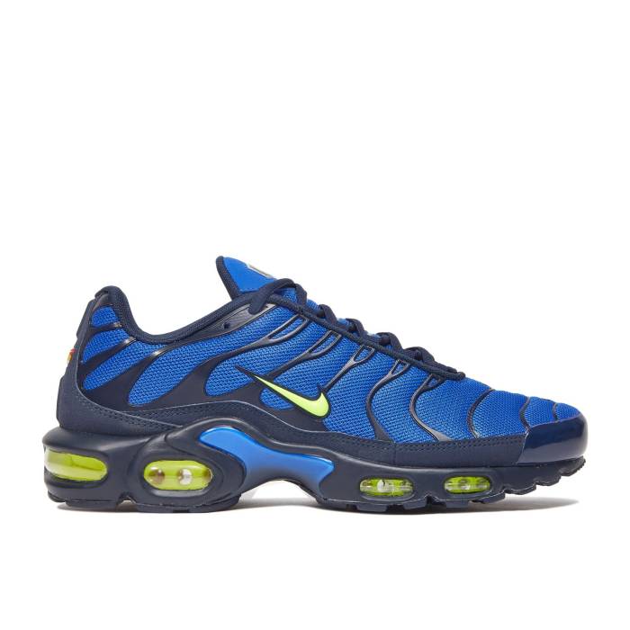 ナイキ Nike 【 Air Max Plus \u0027Hyper Royal Volt\u0027 Men Hyper Royal/Volt/Obsidian 】 マックス メンズ メンズ靴-スニーカー