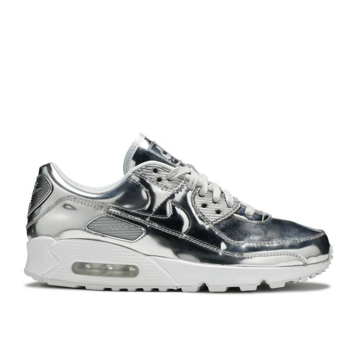 ナイキ Nike 【 Wmns Air Max 90 Metallic Pack - Chrome Women Silver Chrome/Chrome/Pure Platinum 】 マックス レディース Silver 銀色・シルバー ピュア Platinum プラチナム