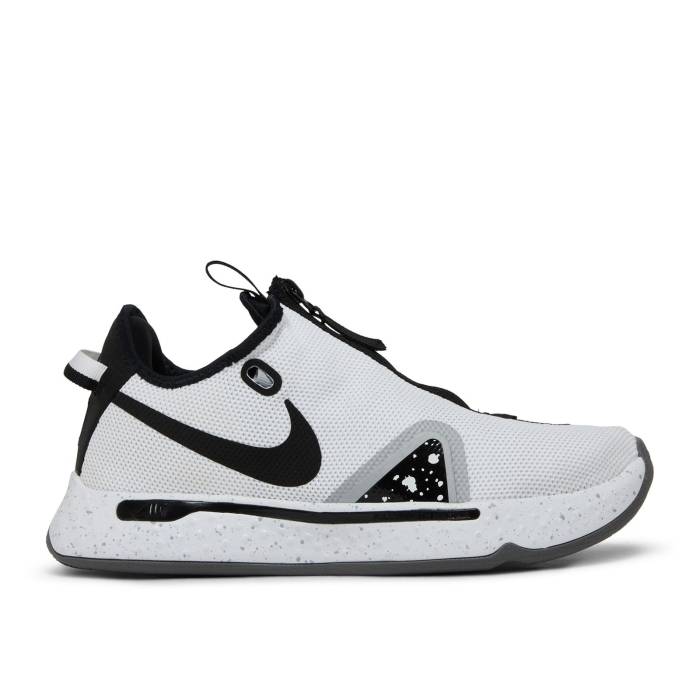 ナイキ Nike 【 Pg 4 Ep \u0027Oreo\u0027 Men White/Black/Pure Platinum 】 メンズ 白いこと 白いこと 黒いこと 黒いこと 純然たる Platinum プラチナム