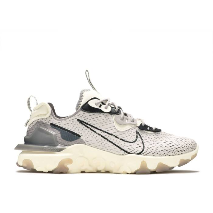 ナイキ Nike 【 React Vision Vast Grey Men Vast Grey/Sail/White/Black 】 リアクト メンズ 灰色 グレー 白色 ホワイト 黒色 ブラック