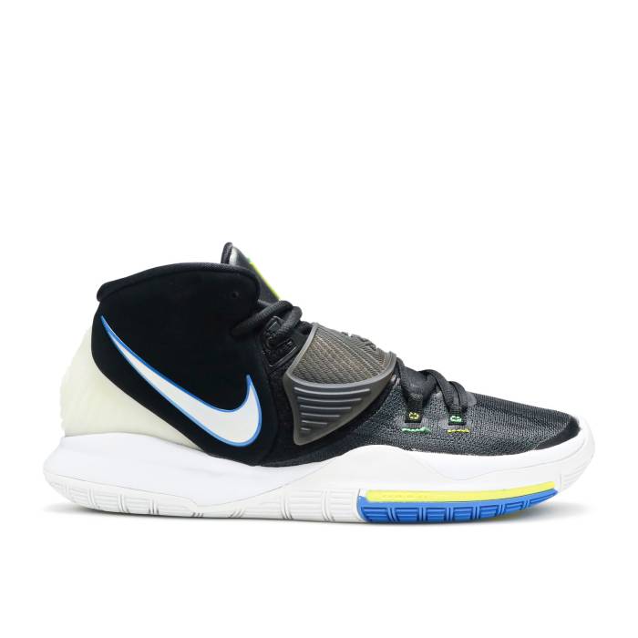 ナイキ Nike 【 Kyrie 6 \u0027Shutter Shades\u0027 Men Black/White/Soar/Dynamic Yellow 】 Kyrie カイリー メンズ 黒いこと 黒いこと 白いこと 白いこと 活動的 yellow 黄味がかった・黄色