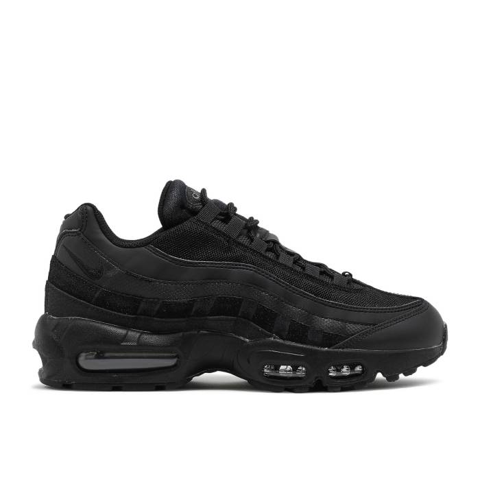 ナイキ Nike 【 Air Max 95 Essential \u0027Triple Black\u0027 Men Black/Dark Grey/Black 】 マックス メンズ 黒いこと 黒いこと 薄墨色 薄墨色 靴-スニーカー-メンズ靴