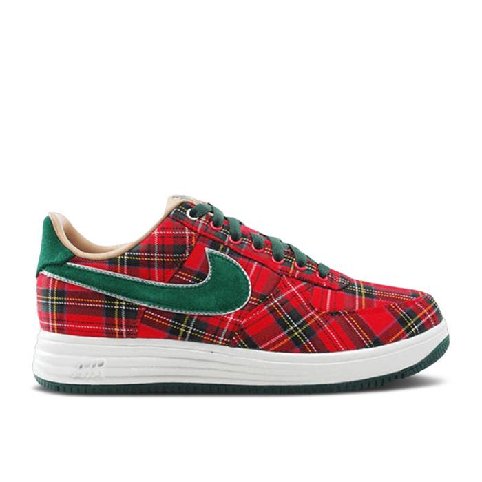 ナイキ Nike 【 Lunar Force 1 City Qs \u0027City Pack - London\u0027 Men Gym Red/Gorge Green/Metallic Silver 】 ルーナー・ルナー シティ メンズ Red 赤・赤いこと green 緑・緑であること Silver しろがね色・しろがね色