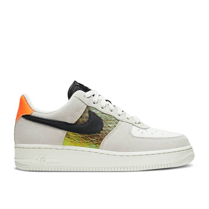 ナイキ Nike 【 Wmns Air Force 1 Low 'Iridescent Snakeskin' Women Light Bone/Sail/Hyper Crimson/Black 】 レディース クリムゾン 黒色 ブラック