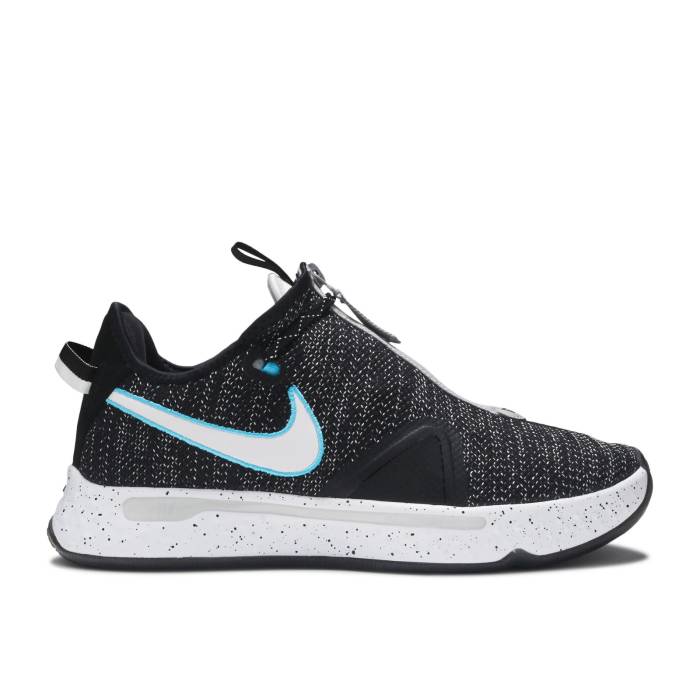 ナイキ Nike 【 Pg 4 Ep Heather Black Men Black/Wolf Grey/Blue Fury/White 】 メンズ 黒色 ブラック 灰色 グレー 青色 ブルー 白色 ホワイト