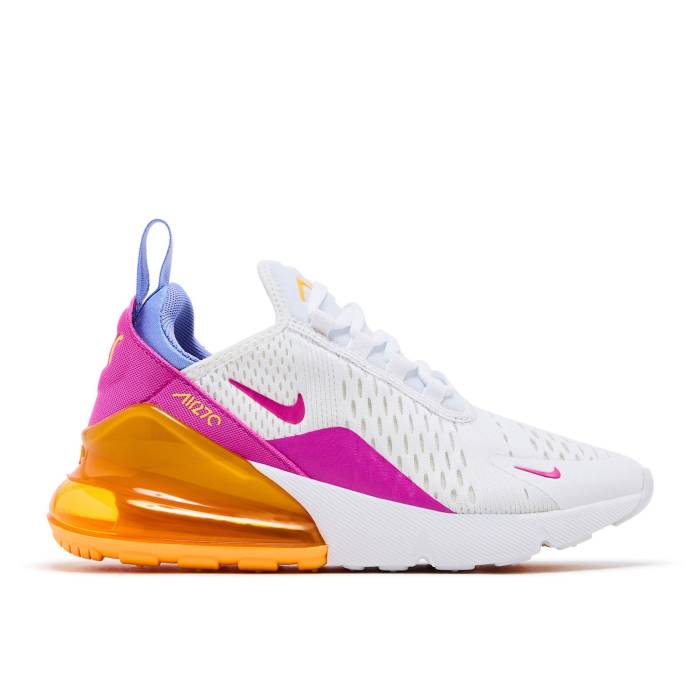 ナイキ Nike 【 Wmns Air Max 270 \u0027Easter\u0027 Women White/Fire Pink/Laser Orange 】 マックス レディース 白いこと 白いこと 火の手 pink さくら色 Laser レーザ orange 橙・オレンジ色