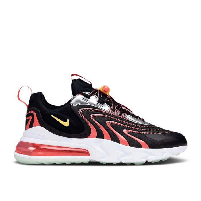ナイキ Nike 【 Air Max 270 React Eng \u0027Alien\u0027 Men Black/Topaz Gold/Pistachio Frost 】 マックス リアクト メンズ 黒いこと 黒いこと ゴールド