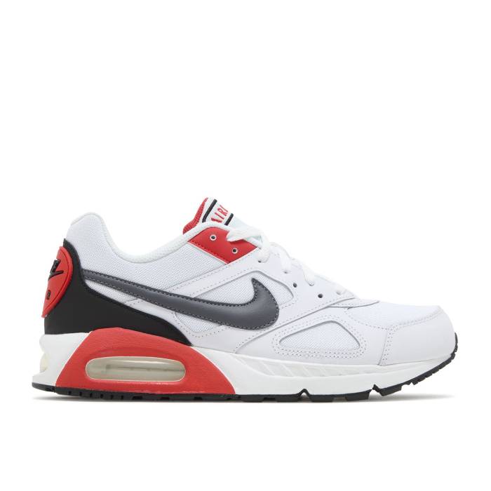 ナイキ Nike 【 Air Max Ivo 'White Habanero Red' Men White/Dark Grey/Habanero Red 】 マックス メンズ 白色 ホワイト 灰色 グレー Red 赤・レッド|スニケス