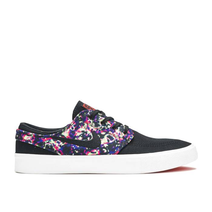 ナイキ Nike 【 Zoom Stefan Janoski Canvas Rm Sb 'Tie Dye' Men Black/Black/Laser Crimson/Black 】 ズーム エスビー メンズ 黒色 ブラック Laser レーザー クリムゾン｜スニケス