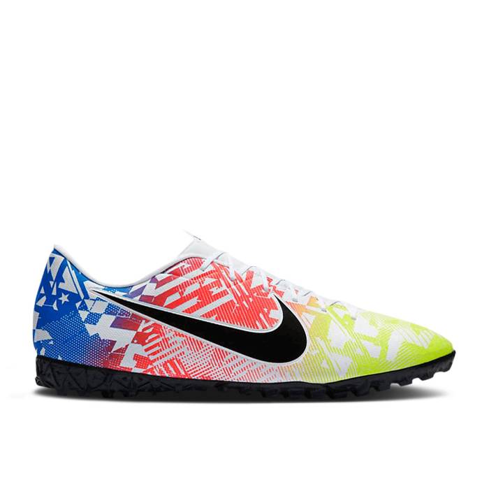 ナイキ Nike 【 Neymar Jr. X Mercurial Vapor 13 Academy Tf Jogo Prismatico Men White/Racer Blue/Volt/Black 】 13 サーティーン アカデミー メンズ 白色 ホワイト 青色 ブルー 黒色 ブラック