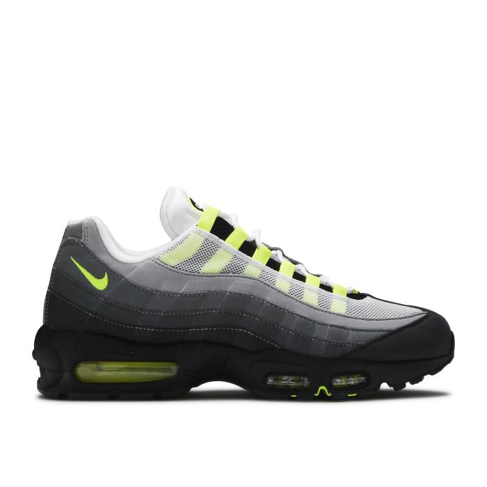 ナイキ Nike 【 Air Max 95 Og \u0027Neon\u0027 2020 Men Black/Neon Yellow/Light Graphite 】 マックス メンズ 黒いこと 黒いこと yellow 黄味がかった・黄色