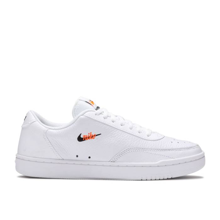 ナイキ Nike 【 Wmns Court Vintage Premium White Women White/Total Orange/Black 】 コート vintage ビンテージ・ヴィンテージ Premium プレミアム レディース 白色 ホワイト orange 橙・オレンジ 黒色 ブラック