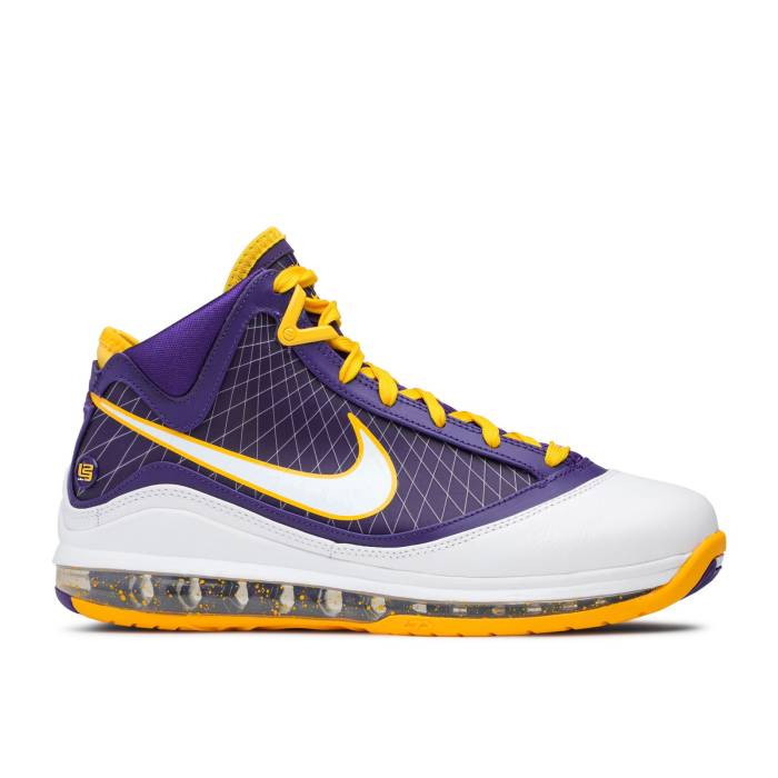 ナイキ Nike 【 Lebron 7 Qs Media Day Men Court Purple/White/Amarillo 】 Lebron レブロン メンズ コート Purple 紫・パープル 白色 ホワイト