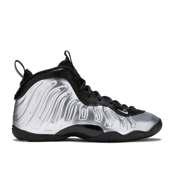 ナイキ Nike 【 Little Posite One Gs Chrome Youth Chrome/Black/Laser Crimson/White 】 ジュニア キッズ 黒色 ブラック Laser レーザー クリムゾン 白色 ホワイト