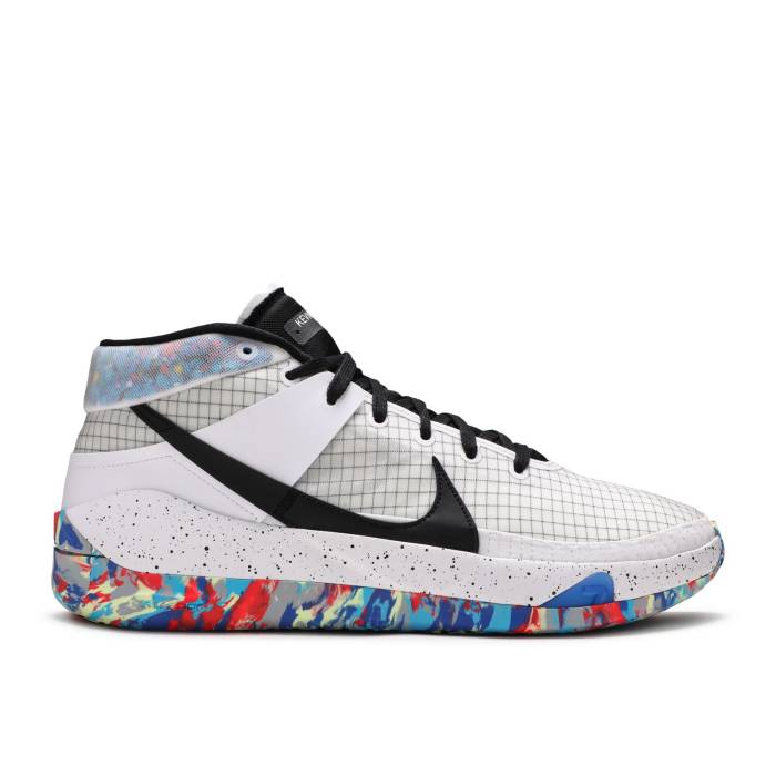 ナイキ Nike 【 Kd 13 Ep \u0027Home\u0027 Men Multi-Color/Racer Blue/Smoke Grey 】 13 サー青少年 メンズ 青味 青色 薄墨色 薄墨色 靴-メンズ靴-スニーカー