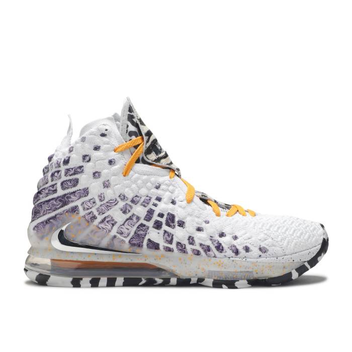 ナイキ Nike 【 Nba 2K20 X Lebron 17 'Bron 2K Playoffs' Gamer Exclusive Men White/Metallic Silver 】 Lebron レブロン メンズ 白色 ホワイト Silver 銀色・シルバー|スニケス