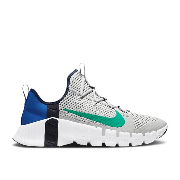 ナイキ Nike 【 Free Metcon 3 \u0027Grey Fog Obsidian\u0027 Men Grey Fog/Game Royal/Dark Obsidian/Neptune Green 】 無償性 メンズ 薄墨色 薄墨色 Game 取り組み green 緑・緑であること