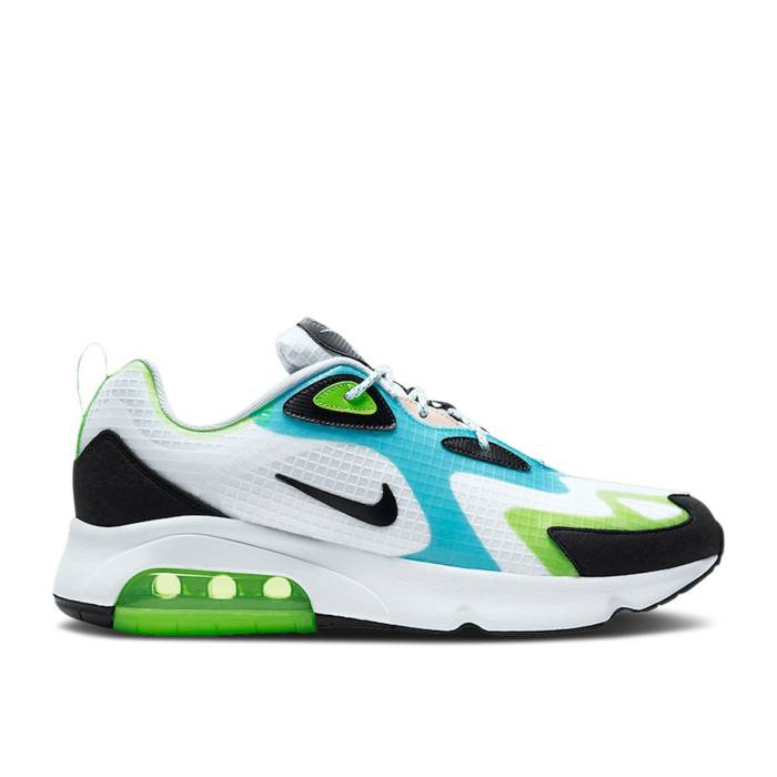 ナイキ Nike 【 Air Max 200 Se \u0027Oracle Aqua\u0027 Men White/Black/Electric Green/Oracle Aqua 】 マックス メンズ 白いこと 白いこと 黒いこと 黒いこと green 緑・緑であること アクア