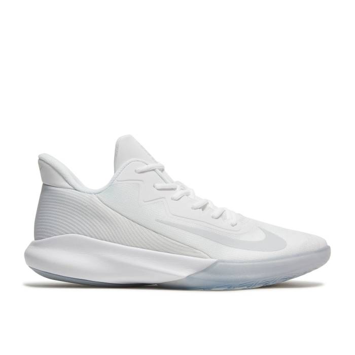 ナイキ Nike 【 Precision 4 \u0027White Ice\u0027 Men White/Clear/Pure Platinum 】 メンズ 白いこと 白いこと 純然たる Platinum プラチナム