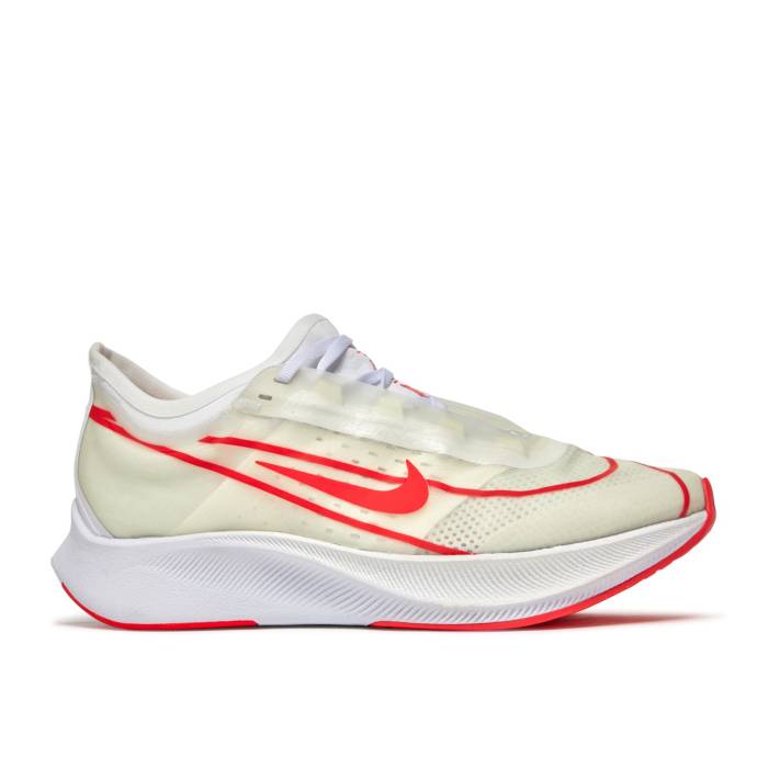 ナイキ Nike 【 Wmns Zoom Fly 3 \u0027White Laser Crimson\u0027 Women White/Metallic Summit White/Laser Crimson 】 望遠レンズ Laser レーザ レディース 白いこと 白いこと Laser レーザ クリムゾン