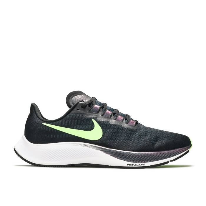 ナイキ Nike 【 Air Zoom Pegasus 37 \u0027Valerian Blue\u0027 Men Black/Valerian Blue/Spruce Aura/Ghost Green 】 望遠レンズ ペガサス メンズ 黒いこと 黒いこと 青み 青色 雰囲気 green 緑・緑であること