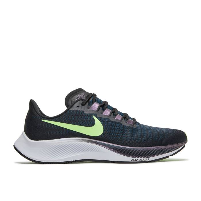 ナイキ Nike 【 Wmns Air Zoom Pegasus 37 \u0027Valerian Blue\u0027 Women Black/Valerian Blue/Spruce Aura/Ghost Green 】 望遠レンズ ペガサス レディース 黒いこと 黒いこと 青碧 青碧 佇まい green 緑・緑であること