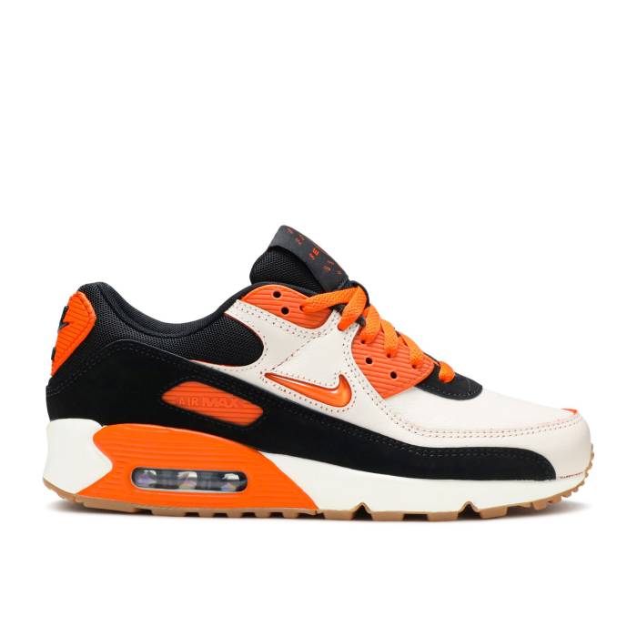 ナイキ Nike 【 Air Max 90 \u0027Home \u0026 Away - Safety Orange\u0027 Men Sail/Safety Orange/Black/Gum Medium Brown 】 マックス メンズ orange 橙・オレンジ色 黒いこと 黒いこと 赤銅色 赤銅色