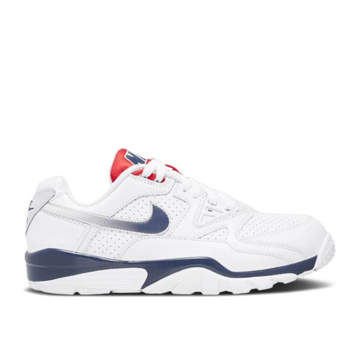ナイキ Nike 【 Air Cross Trainer 3 Low \u0027Usa\u0027 Men White/Midnight Navy/Midnight Navy 】 調教師 メンズ 白いこと 白いこと 紺色 米国海軍