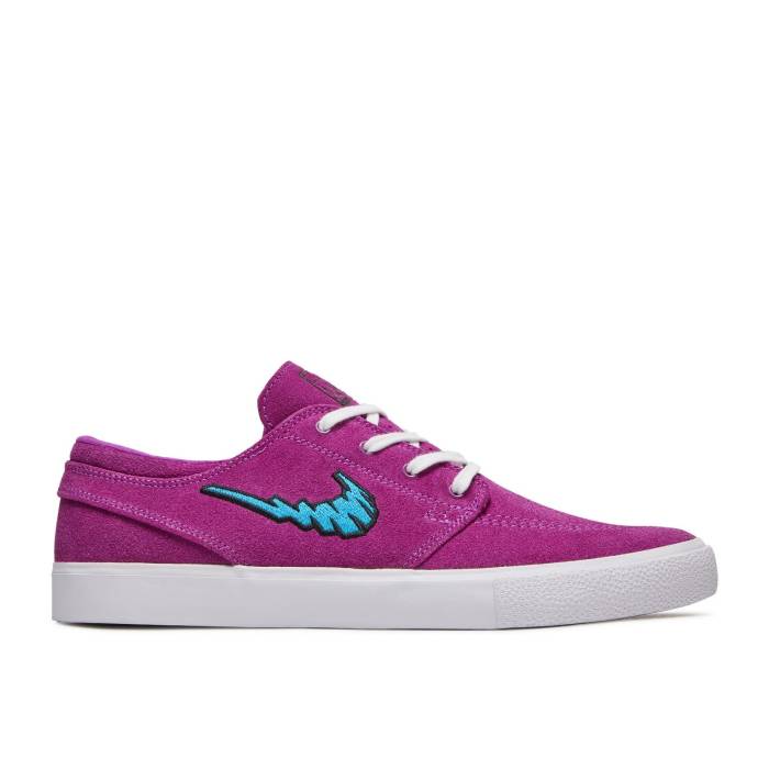 ナイキ Nike 【 Zoom Stefan Janoski Canvas Rm Sb \u0027Vivid Purple\u0027 Men Vivid Purple/Black/Gum Light Brown/Laser Blue 】 望遠レンズ エスビー メンズ Purple 紫・パープル 黒いこと 黒いこと 赤銅色 赤銅色 Laser レーザ 青味 青み
