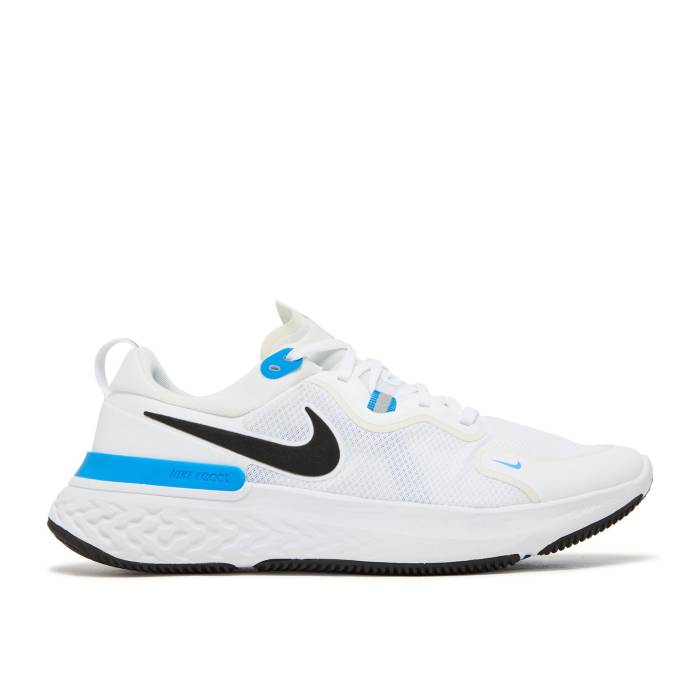 ナイキ Nike 【 React Miler White Photo Blue Men White/Photo Blue/Black 】 リアクト メンズ 白色 ホワイト 青色 ブルー 黒色 ブラック