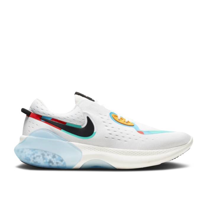 ナイキ Nike 【 Joyride Dual Run \u0027A.i.r.\u0027 Men Summit White/Hyper Turquoise/Blue Fury/Black 】 果たし合い 幽客 メンズ 白いこと 白いこと 青味 青み 黒いこと 黒いこと